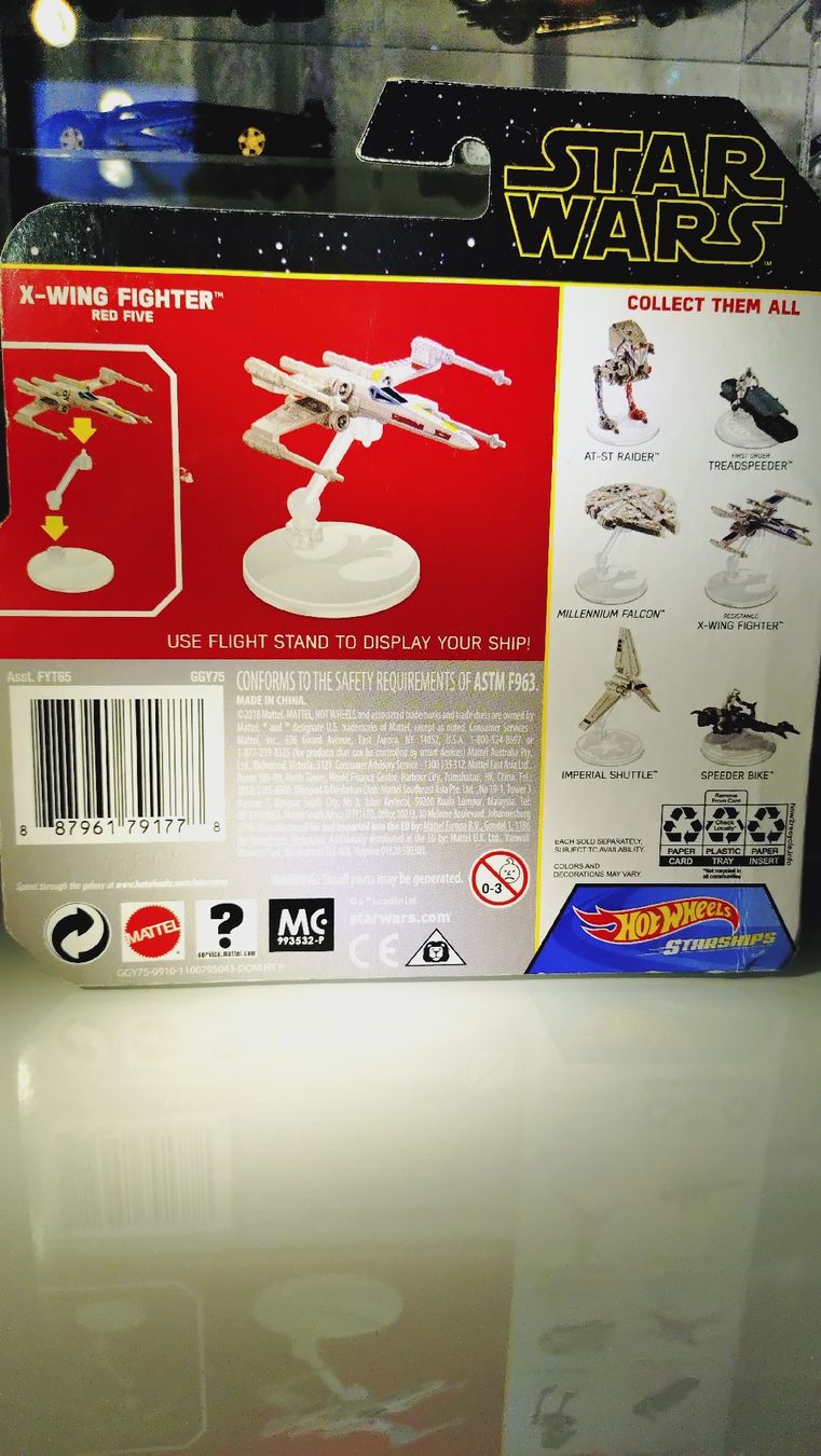 Hot Wheels Modellini d'auto: Hot Wheels Star Wars X-Wing Fighter – Nuovo e nell'imballaggio originale da Zürich venduto da DiecastDude 3