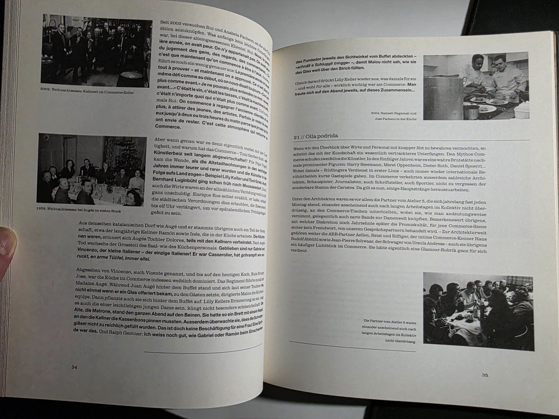 Libri: Café du Commerce - Eine Berner Kulturgeschichte - 2004 – Usato da Walterswil BE venduto da Lonitti 4