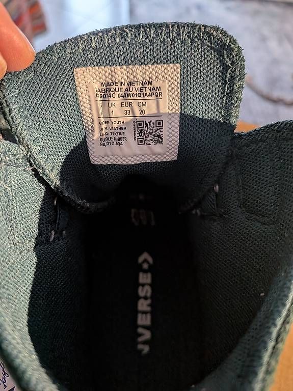 Herrenschuhe: Converse in Grösse 32 – Gebraucht aus Zuchwil von Miss-Sunshine 1