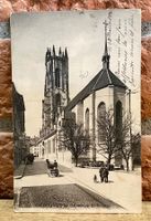 1906 Fribourg - La Cathédrale St. Nicolas - Kutschen