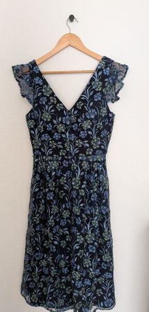 Kensie Floral Embroided Dress 