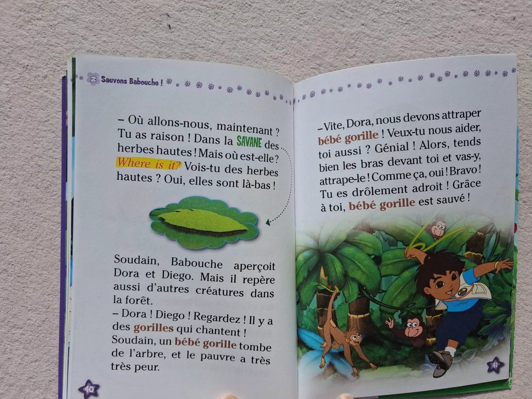 Bücher: Babouche ce héros - Dora l'exploratrice – Gebraucht aus Fully von Minouchka 2