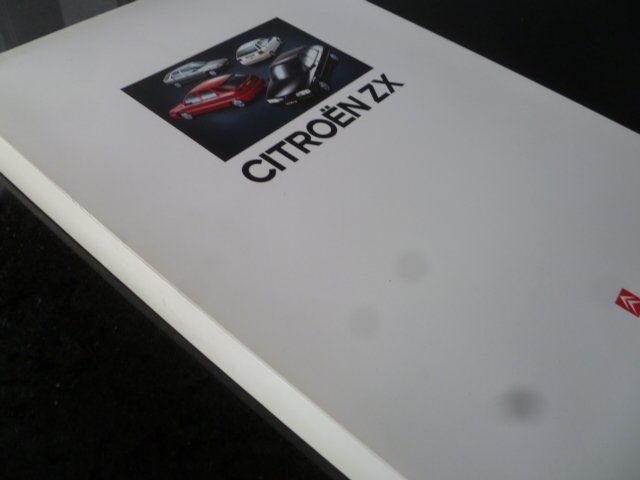 Citroën Documenti: Citroen ZX Pressemappe – Usato da Zofingen venduto da sosalinos01