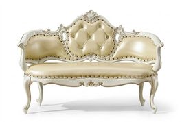 Bank Chesterfield Polster Sofa Ledersofa Königliche Sitzba