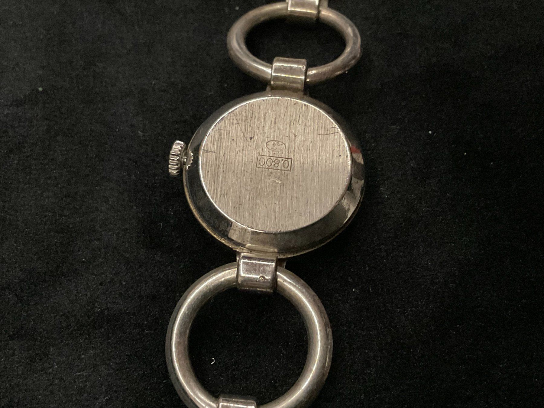 Uhren: Uhr Silber 800 – Gebraucht aus Bettwiesen von  2