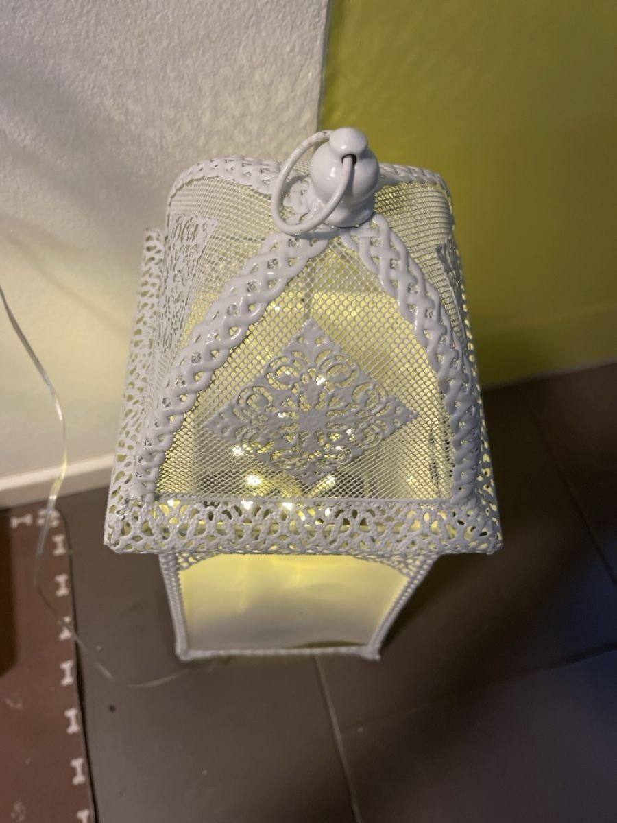 Lanterne: Laterne, Deko Lampe mit Lichterkette, – Nuovo (secondo la descrizione) da Zürich venduto da Belisimo 3