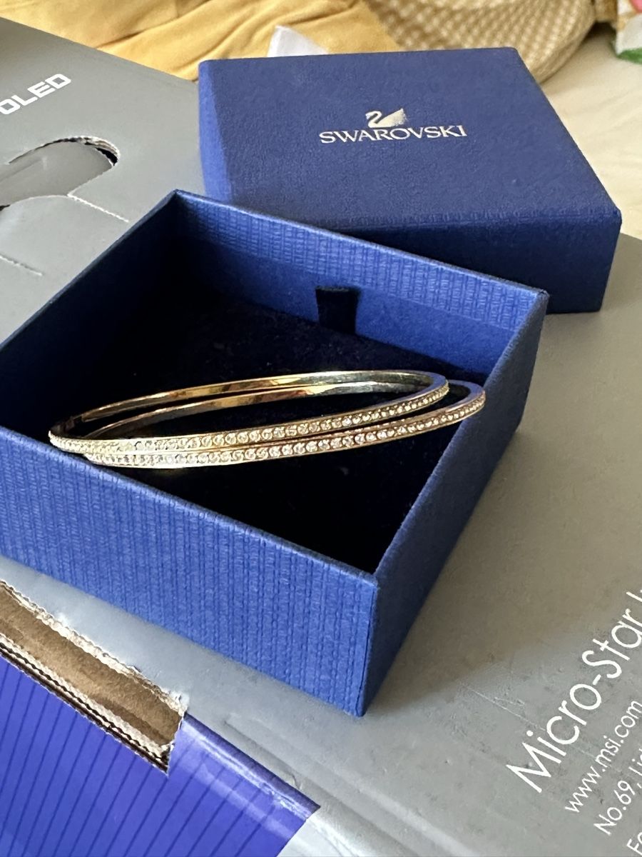Bracciali & Braccialetti: 2 Swarovski bangle – Usato da Ennetbürgen venduto da chanty47