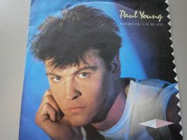 Vinyl-Single Paul Young - Wherever I Lay My Hat