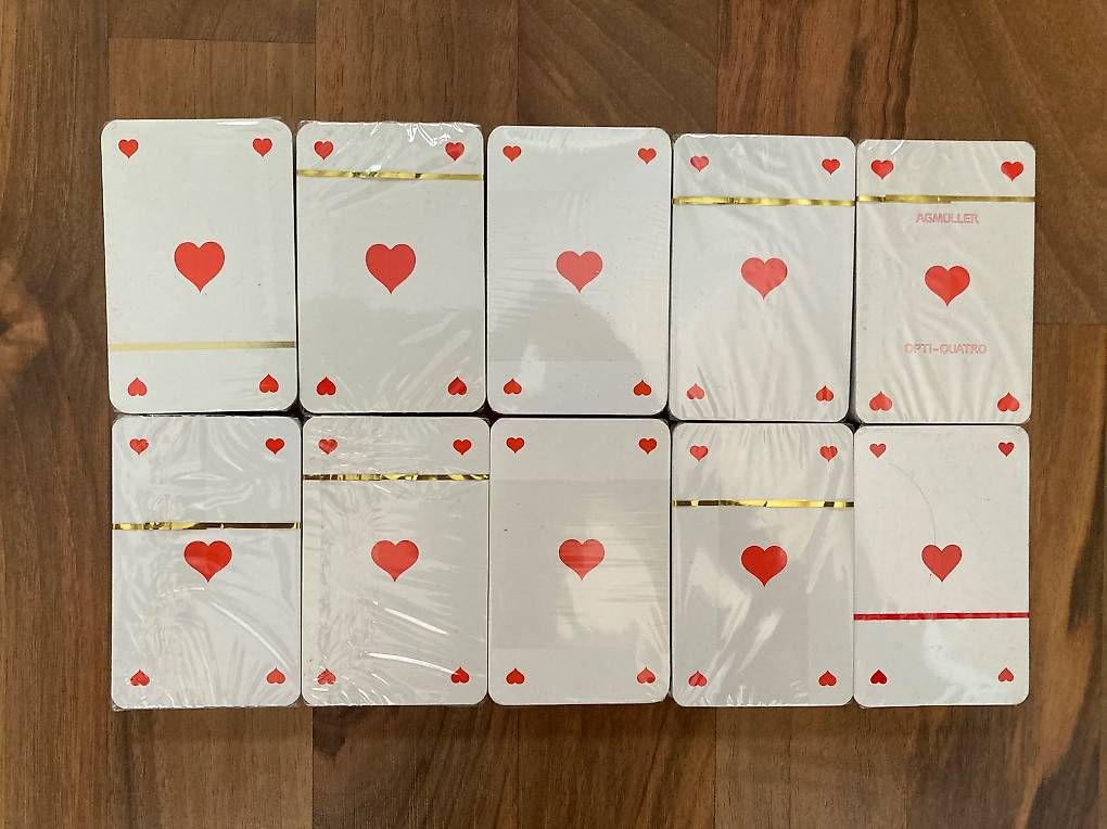 Giochi: 10 Päckli Jasskarten NEU – Usato da Full-Reuenthal venduto da Firu 1