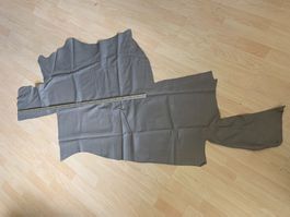 Lederreste/ Leder / Lederhaut, Grau, 1mm