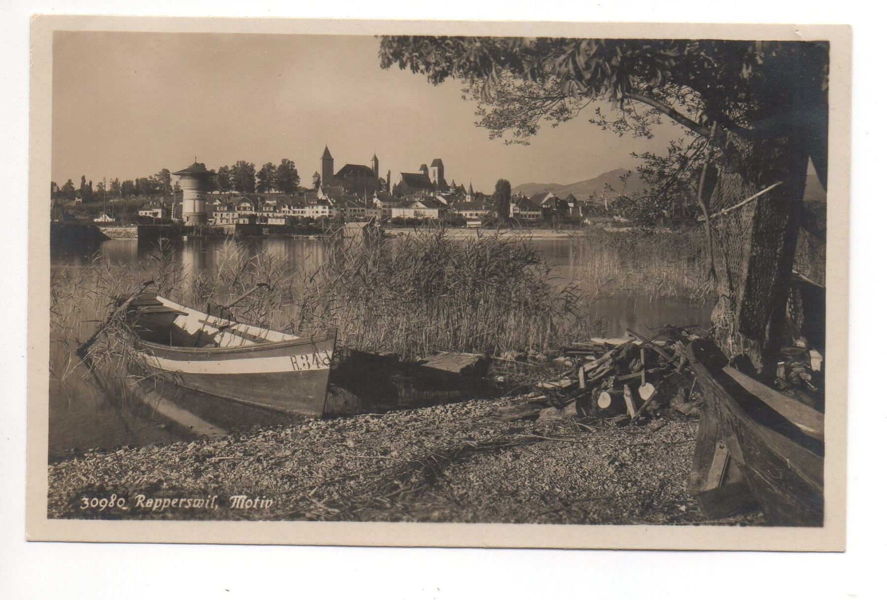 Ansichtskarten: RAPPERSWIL Motiv Nr. 30980 – Neu (gemäss Beschreibung) aus Jona von philajona