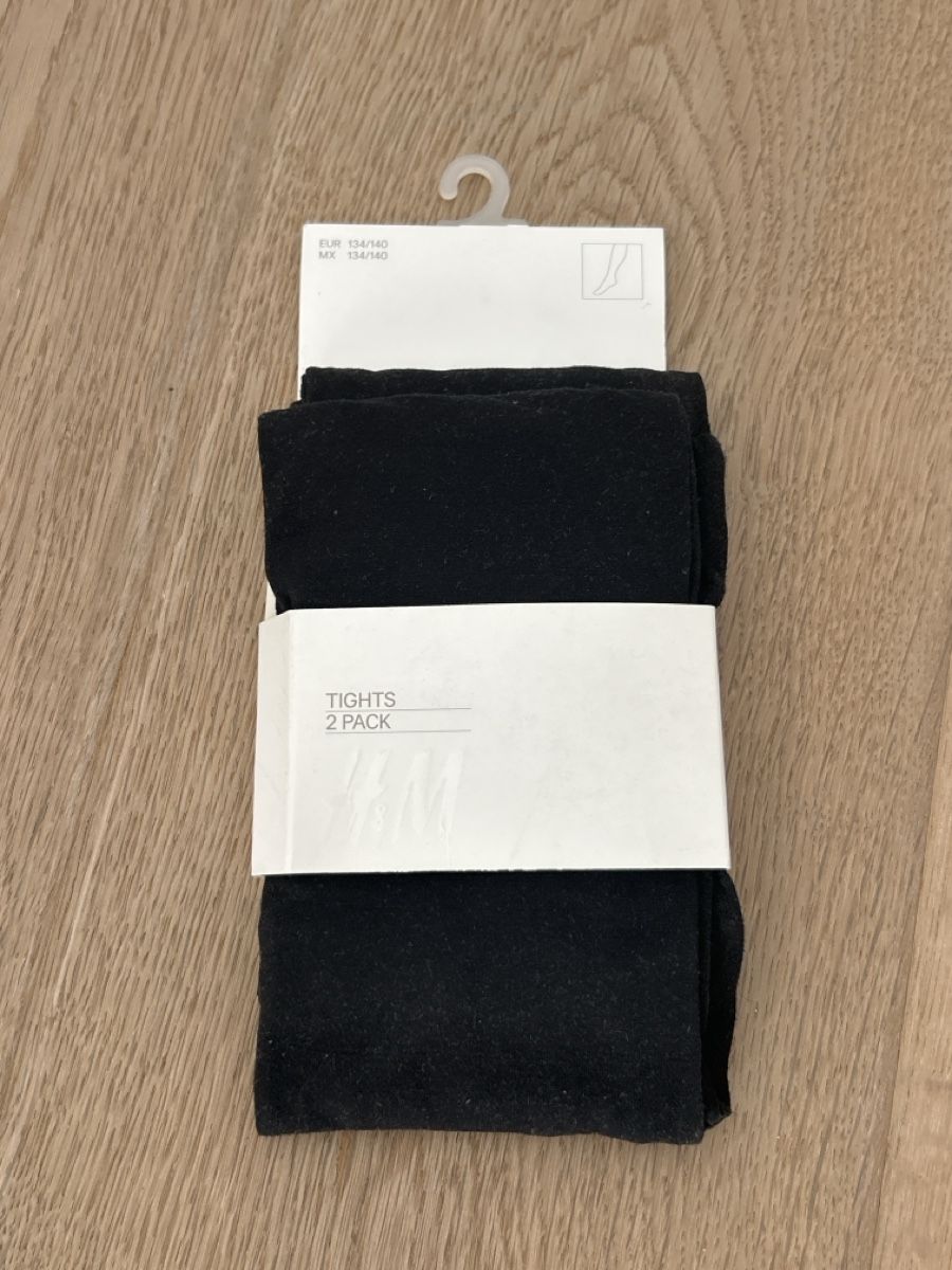 H&M Collant & Leggings: Collants noirs 134/140 cm – Nuovo e nell'imballaggio originale da Yens venduto da Chriis