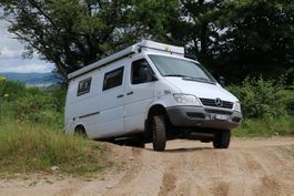 MB Sprinter 4x4, Untersetzung, Klima, fisch ab MFK, 3t AHK