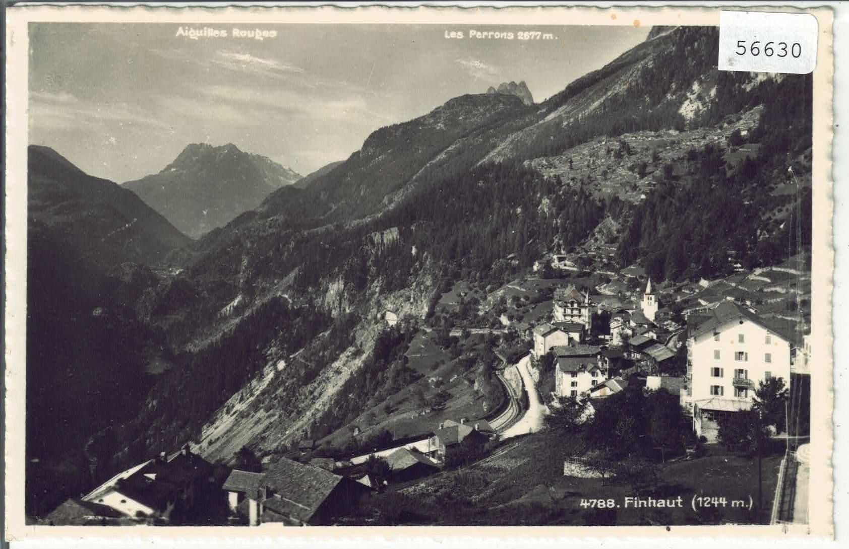 Cartes postales: Finhaut - Ligne Martigny-Chamonix – D'occasion à Ettingen par Kartenplanet
