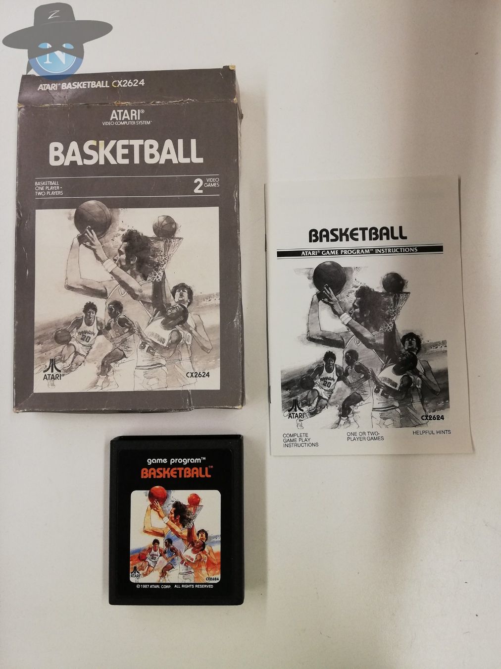 Atari Giochi: Basketball / Atari VCS 2600 – Usato da St. Gallen venduto da zorro_dc