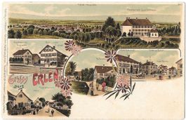 Erlen Lithografie 5 Bilder