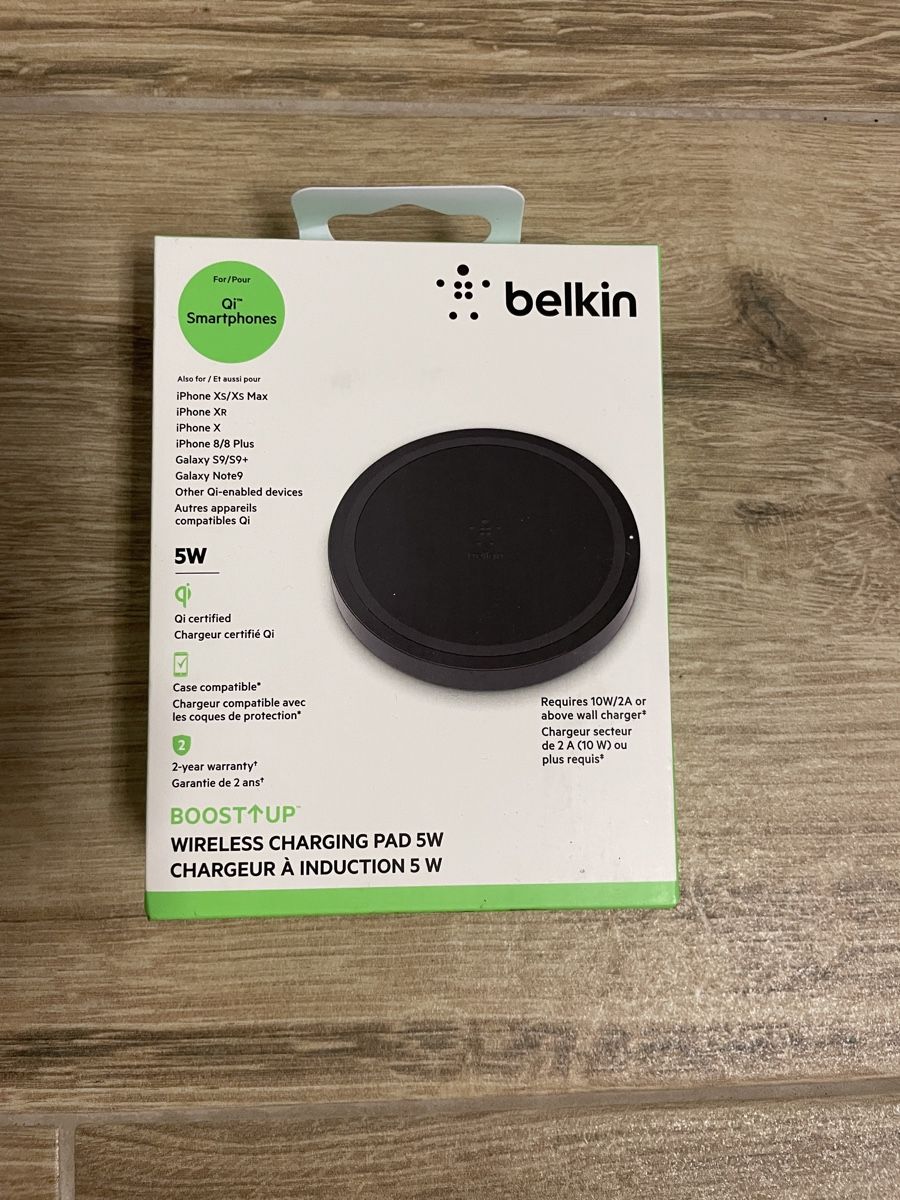 Belkin Docking station: Belkin BOOST UP kabelloses Ladepad 5W - NEU! – Nuovo e nell'imballaggio originale da Winterthur venduto da NaNa24