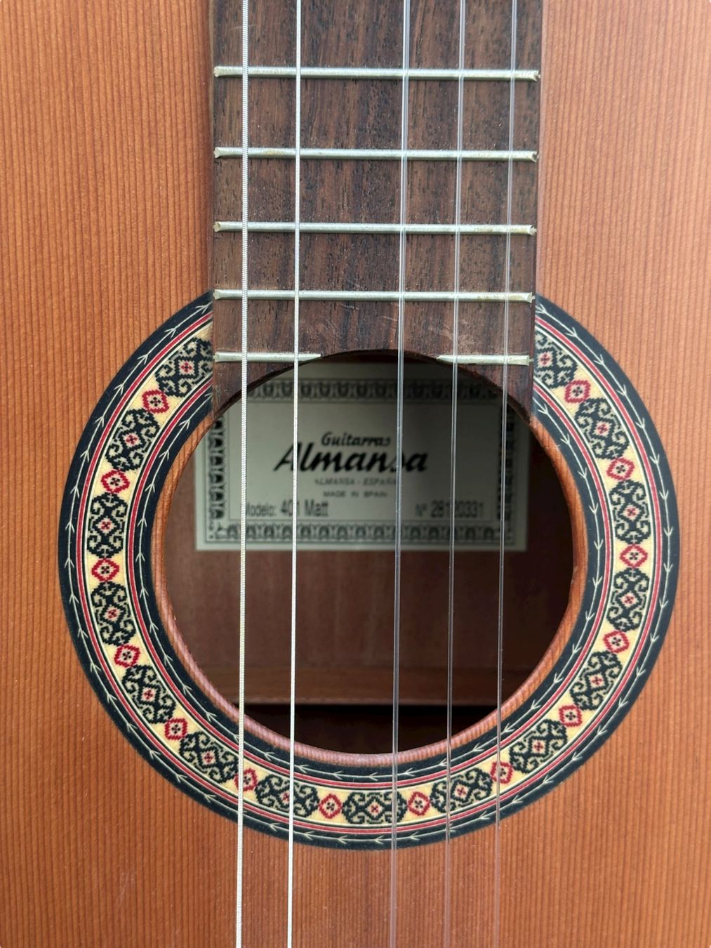 Musikinstrumente: Guitare classique ALMANSA 401 Matt, Espagne – Gebraucht aus Morges von vintiques 6