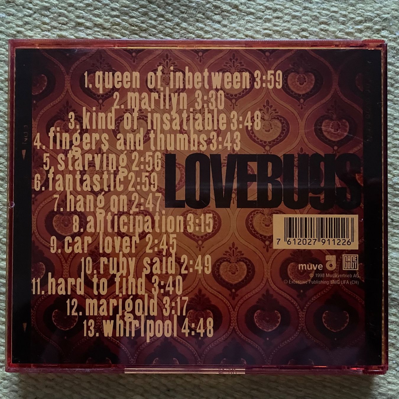 CD: LOVEBUGS-901122 – Usato da Rorschacherberg venduto da CD-Roli 1