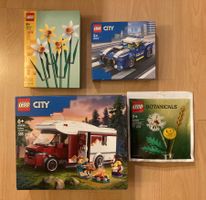 4x Lego Neu,City 60312 & 60454 Botanicals 30701 Blumen 40747