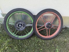 🍀 Puch Maxi Radsatz 17 Zoll 🍀