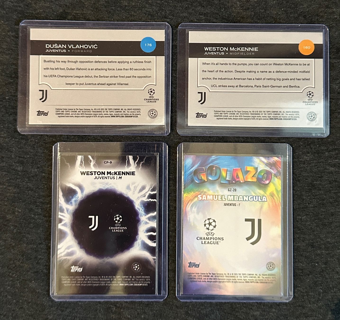 Topps Carte collezionabili: JUVENTUS TURIN SAMMLUNG – Usato da Binz venduto da Cediboy 2