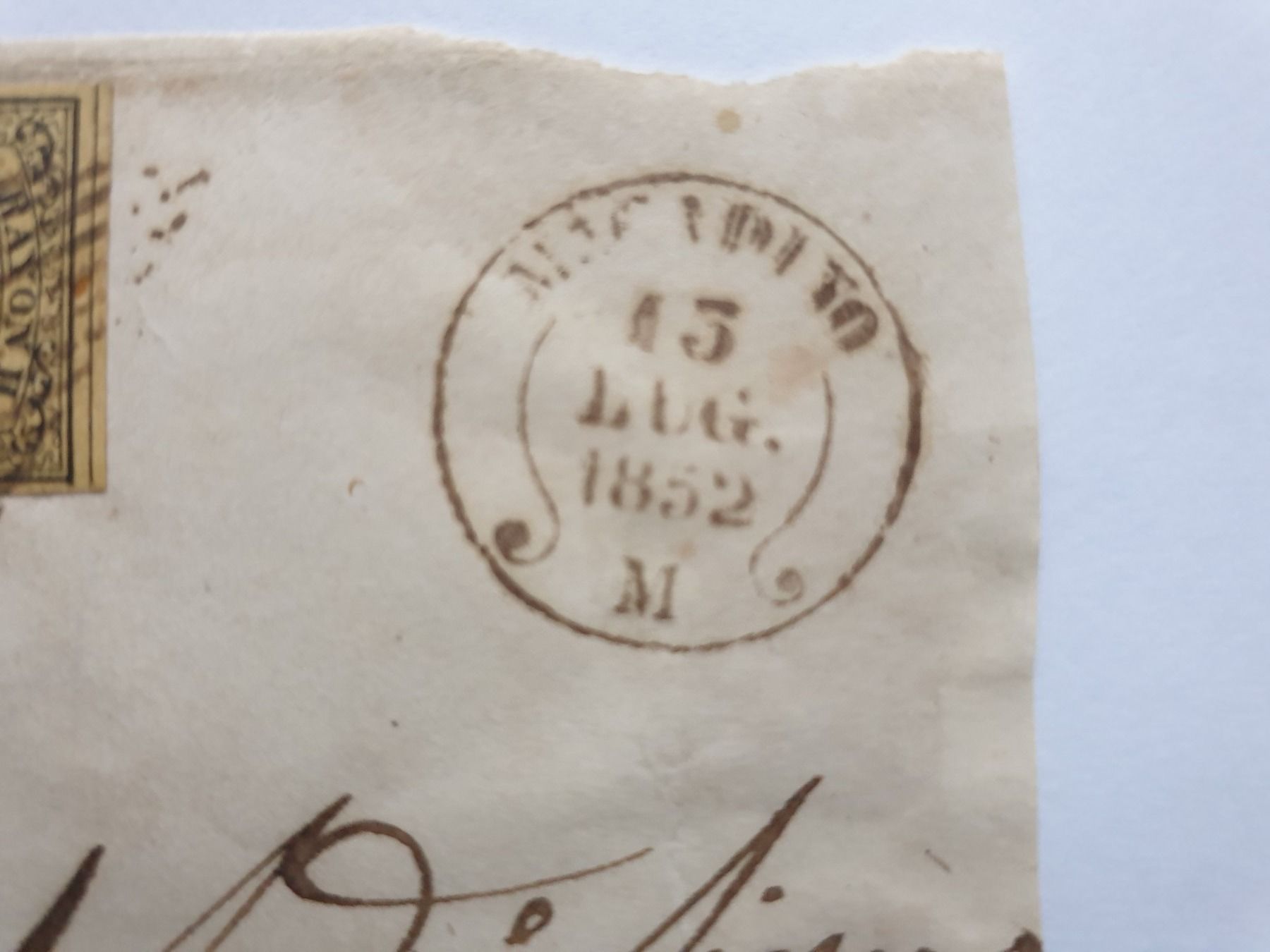 Alle Briefmarken: (201) «Rayonmarke 1850» mit Befund – Gebraucht aus Schwarzhäusern von Inot3 2