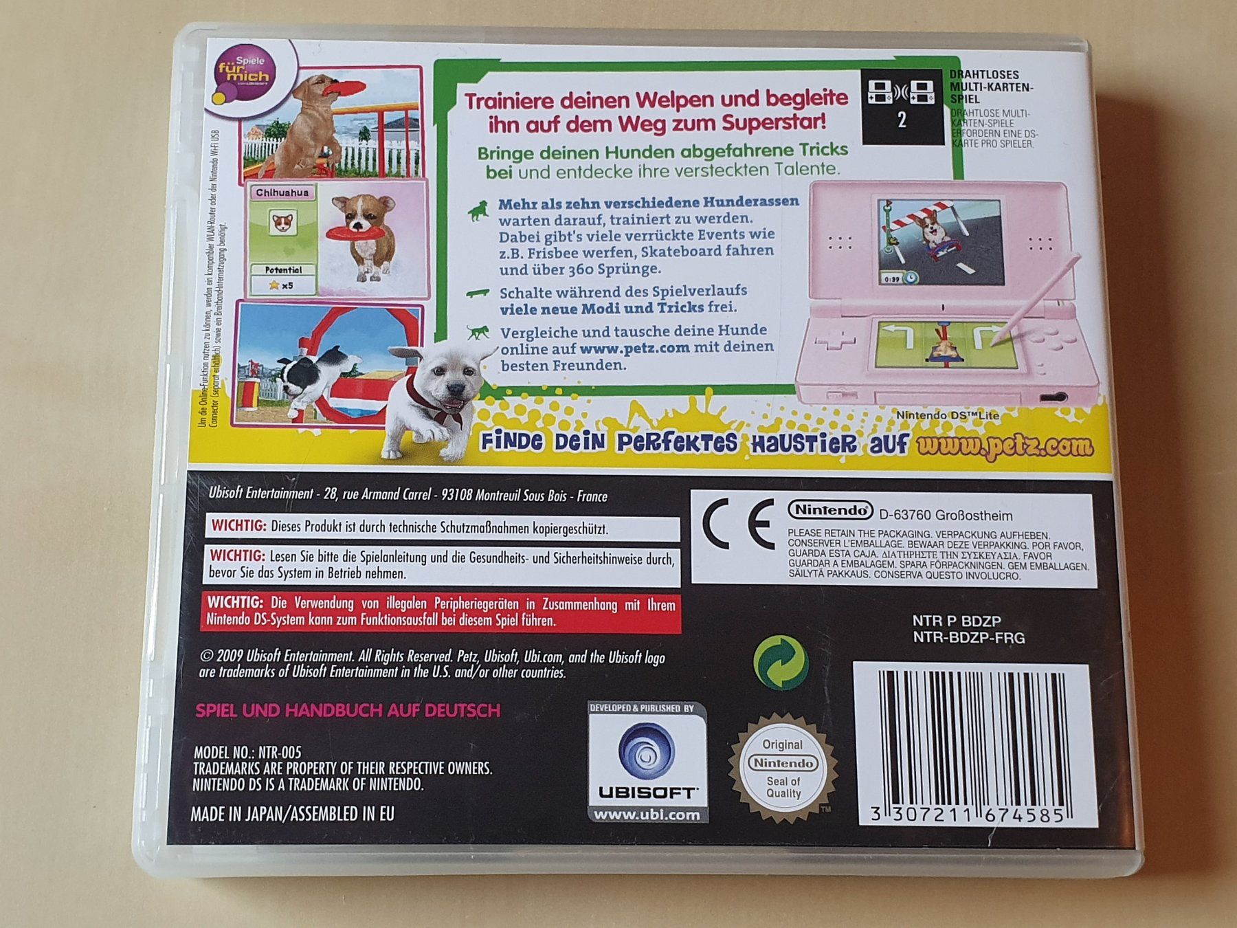 Nintendo Giochi: Petz Hunde - Superstar – Usato da Stansstad venduto da collectorsshop 1