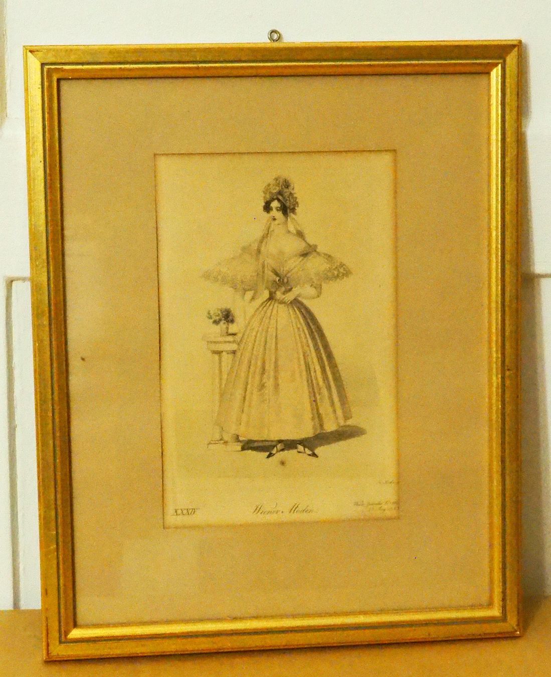 Incisioni: 2  gerahmte Wiener Mode 1833, August /September – Nuovo (secondo la descrizione) da Ebnat-Kappel venduto da carastellabella 2