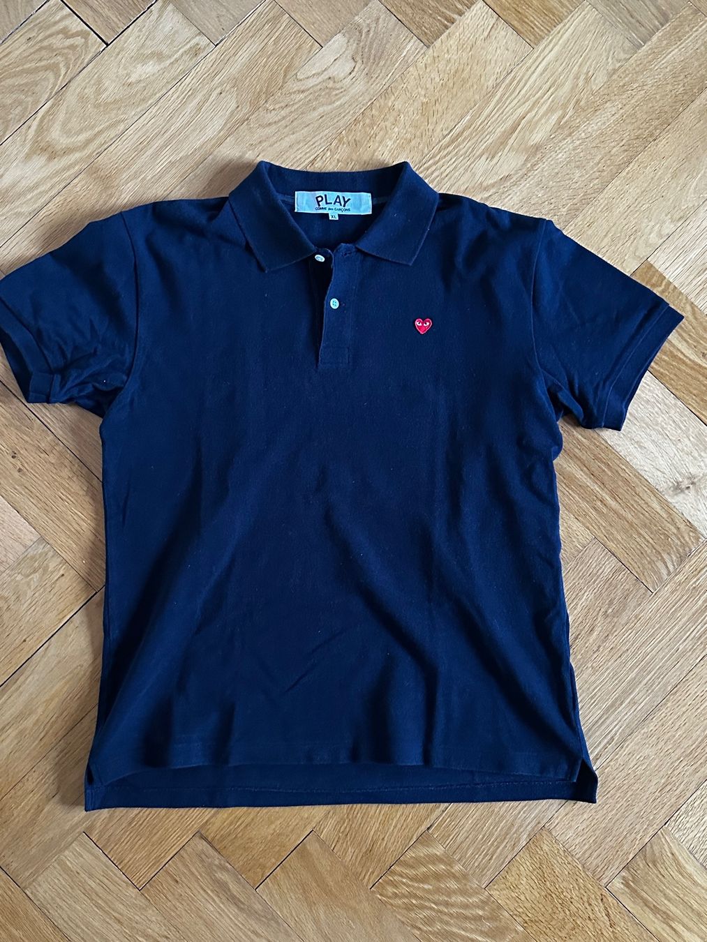 Magliette Polo: Comme des Garcon Polo Blau – Usato da Bern venduto da Garlex