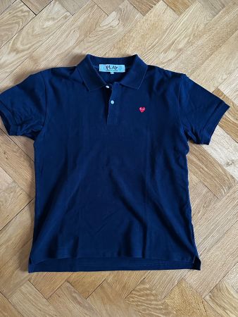 Comme des Garcon Polo Blau