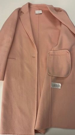 Sandro Paris Wollmantel, Gr. S, Rosa, Top Zustand, Herbst...