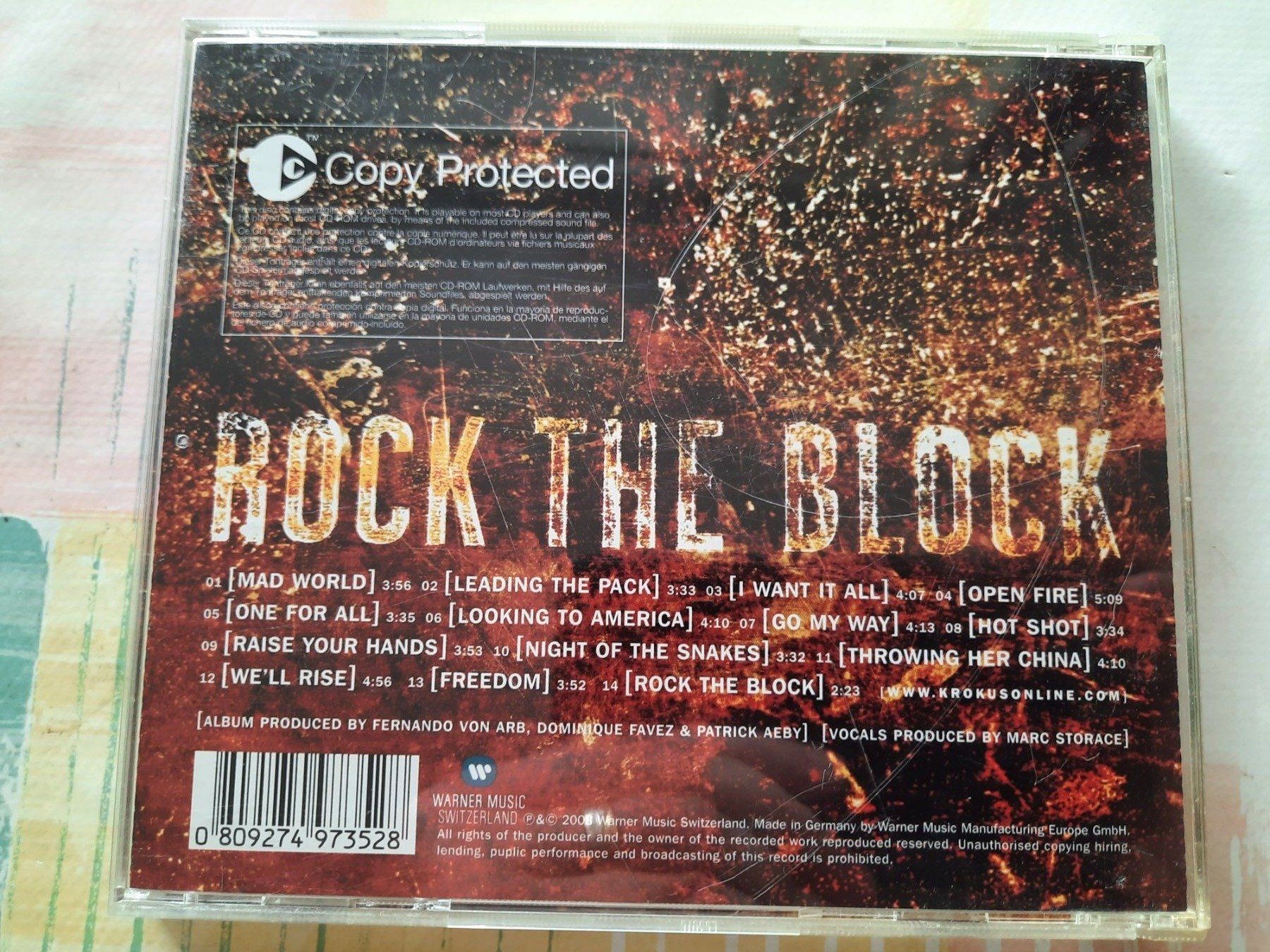 CD: CD Krokus - Rock the block – Usato da Pully venduto da bro_n52j 1
