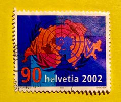 Nr.1059  GESTEMPELT UNO-Beitritt  2002  