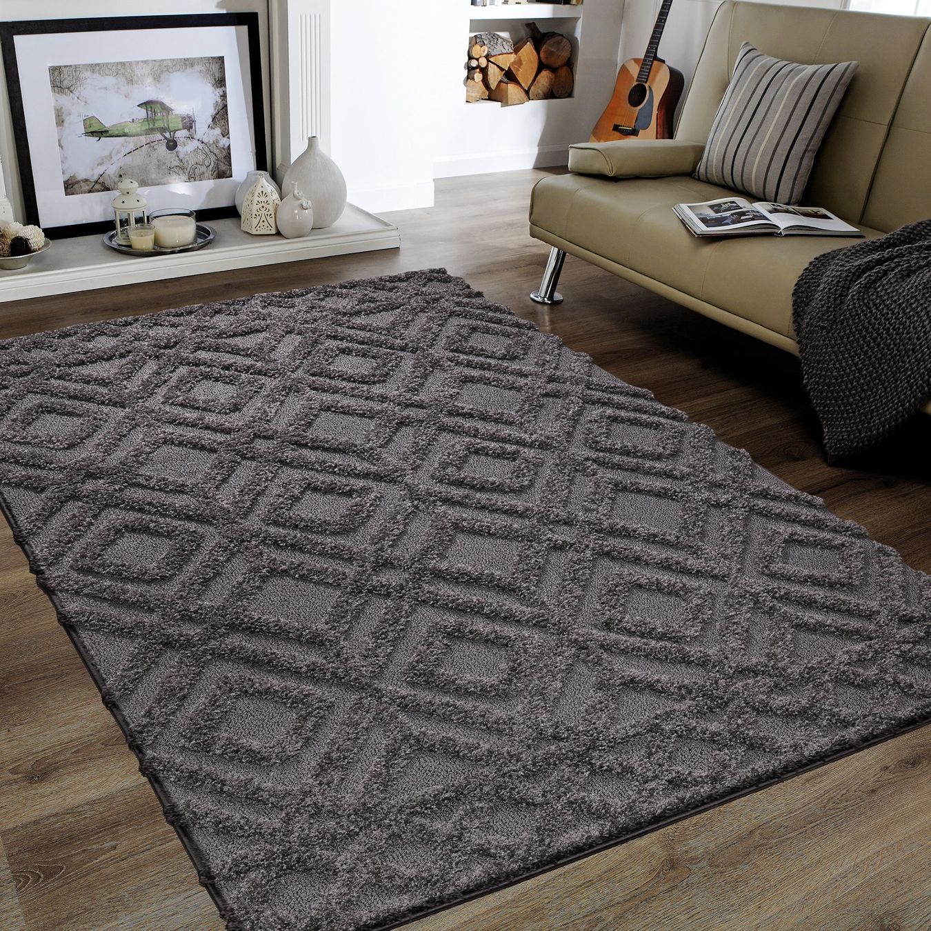 Tappeti: Hochflor-Teppich Luxus 3506 – Nuovo e nell'imballaggio originale da Reinach AG venduto da carpethouse 8