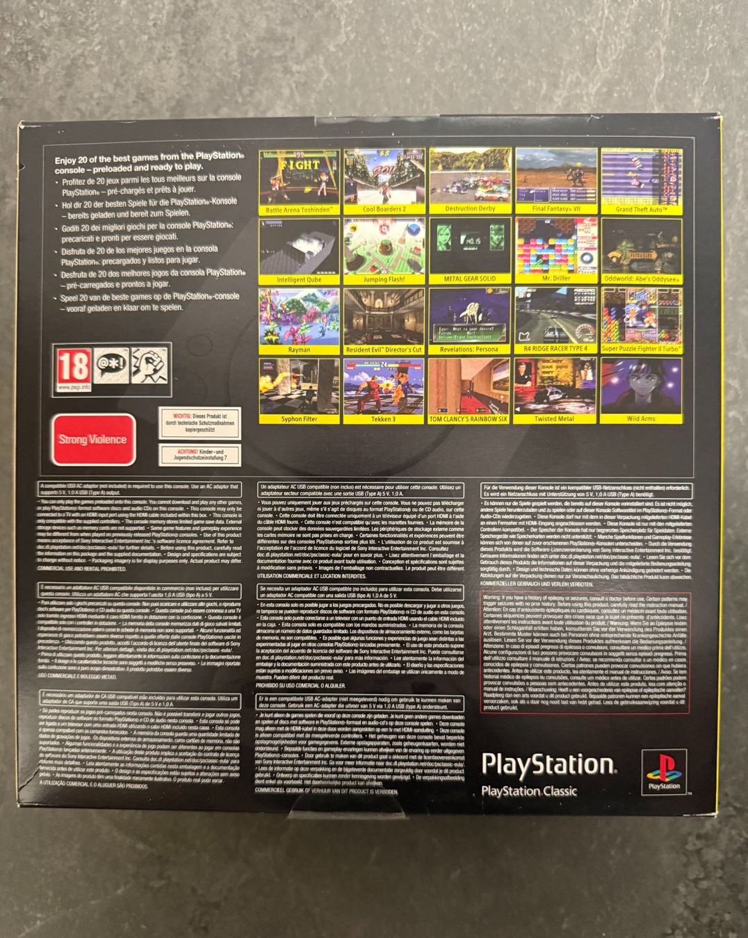 Sony Consoles: Console Playstation 1 Mini - PS1 mini – D'occasion à Pont-de-la-Morge par Darfal 2