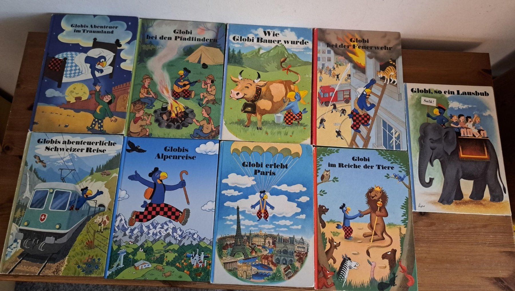 Fumetti: 9x Globi Büchersammlung Comic Hardcover – Usato da Basel venduto da Patiscat