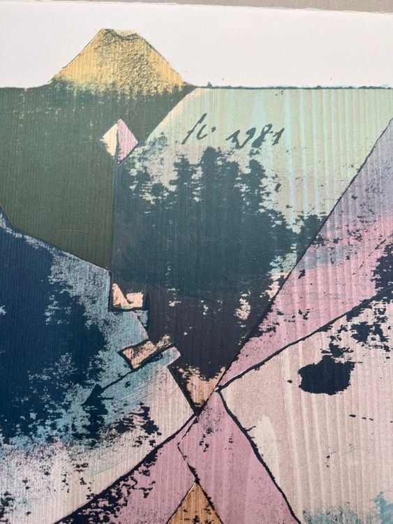 Gravures sur bois: FRANZ EGGENSCHWILER HOLZSCHNITT  SIGNIERT – D'occasion à Gersau par grafik-kunst 3