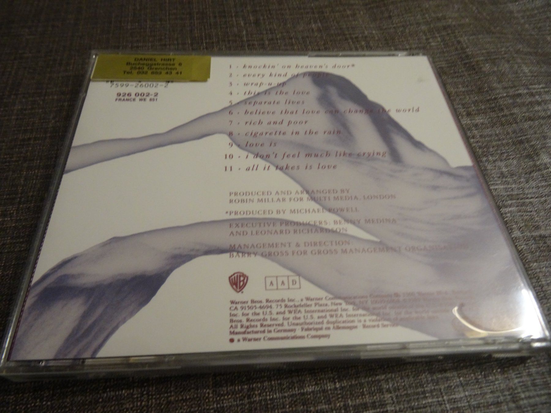 CD: Randy Crawford Rich and Poor CD – Usato da Olten venduto da Disc-Ausverkauf 1