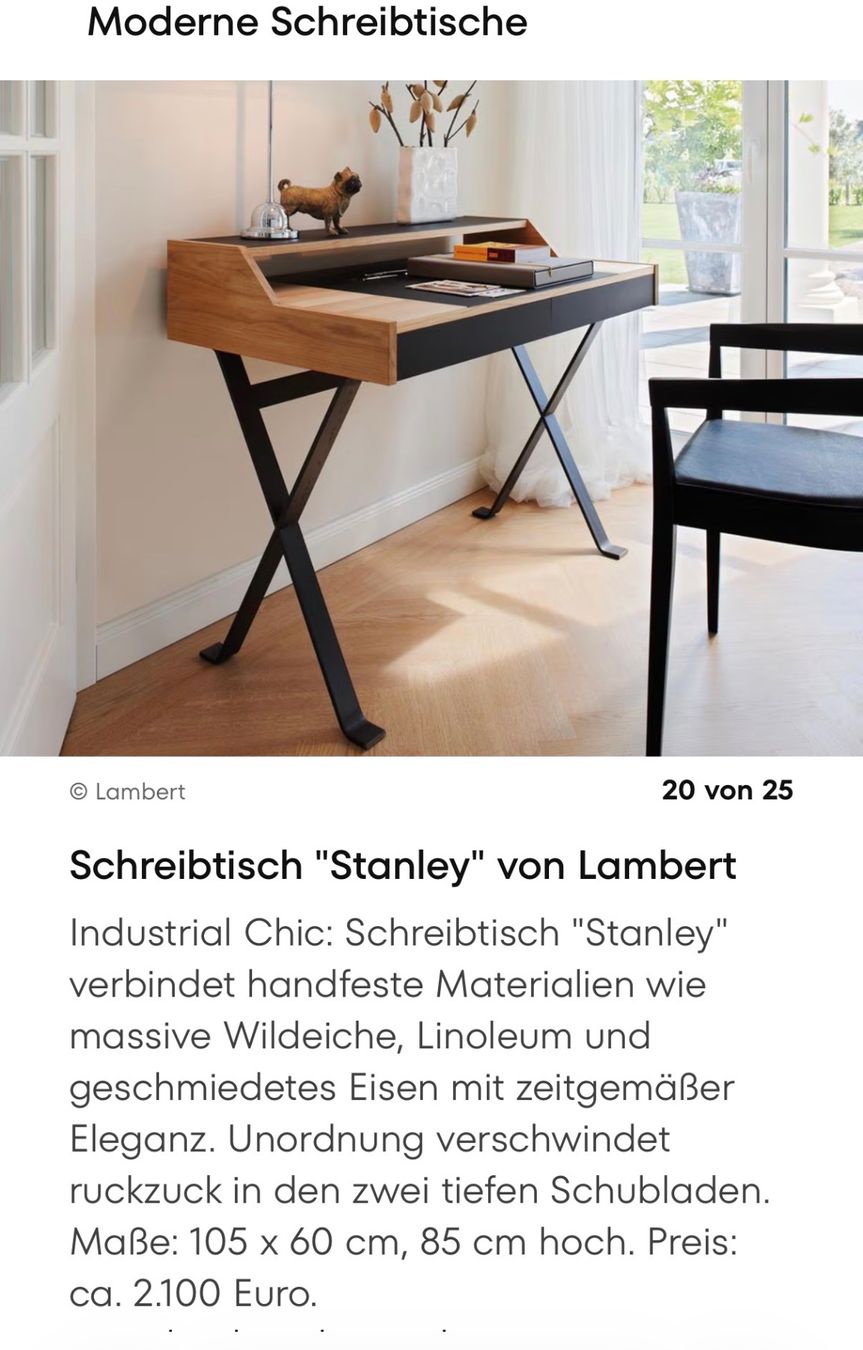 Lambert Schreibtische: Bürotisch Marke Lambert – Gebraucht aus Scherzingen von Husabergli 5
