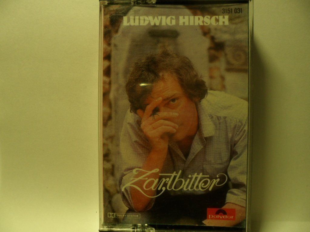 Musicassette: LUDWIG HIRSCH   Zartbitter – Nuovo (secondo la descrizione) da Langnau i. E. venduto da gf2_29jt