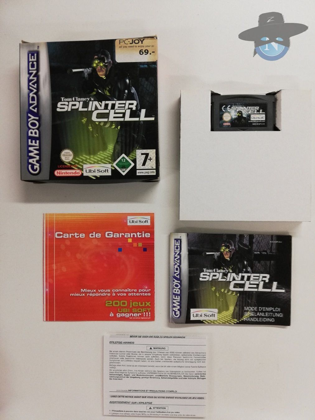 Nintendo Giochi: Splinter Cell / Nintendo GBA – Usato da St. Gallen venduto da zorro_dc 5