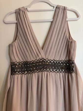 ASOS pink Long dress S