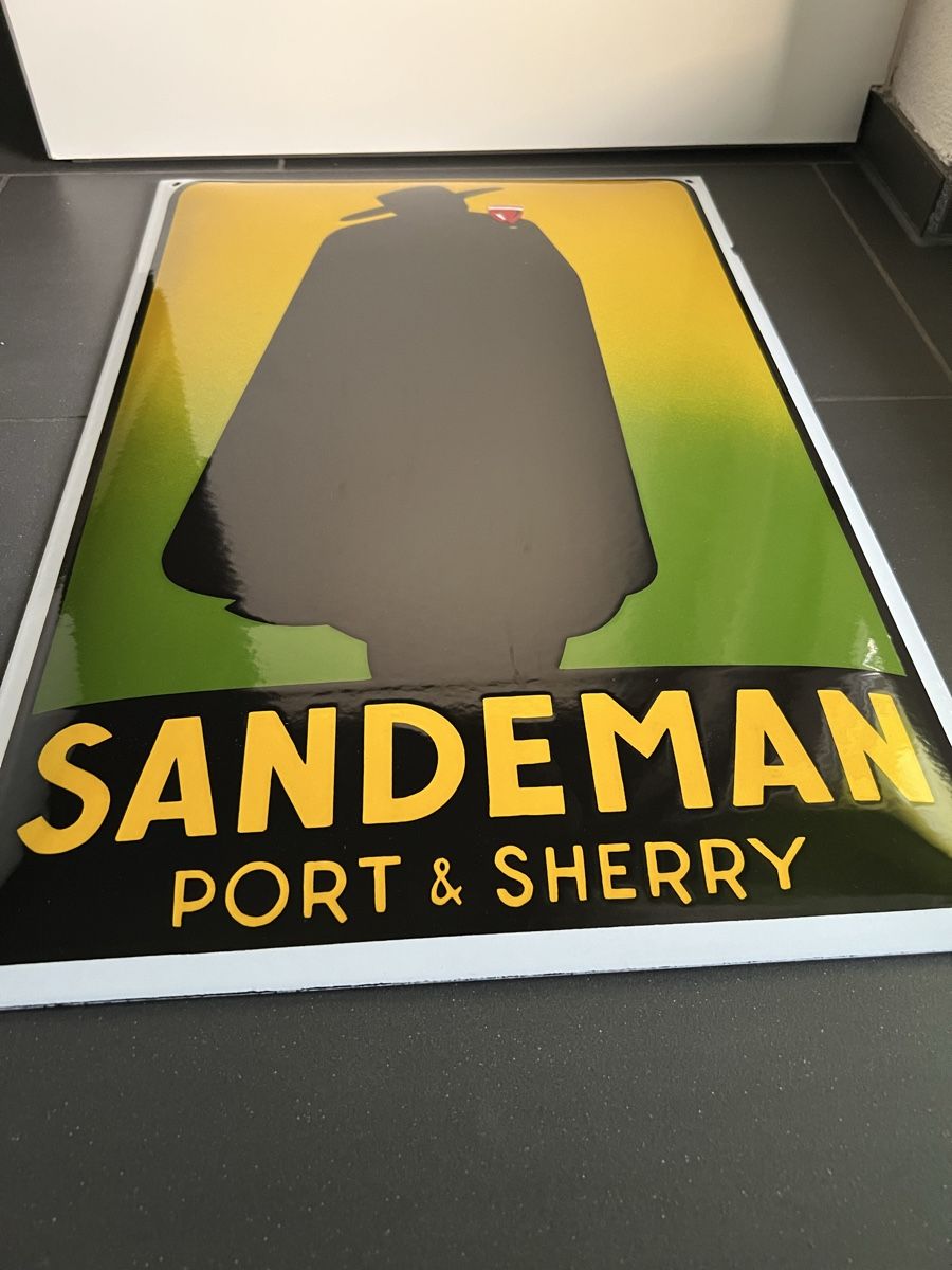 Insegne: Emailschild SANDEMAN Port & Sherry – Usato da Holziken venduto da 181281 8