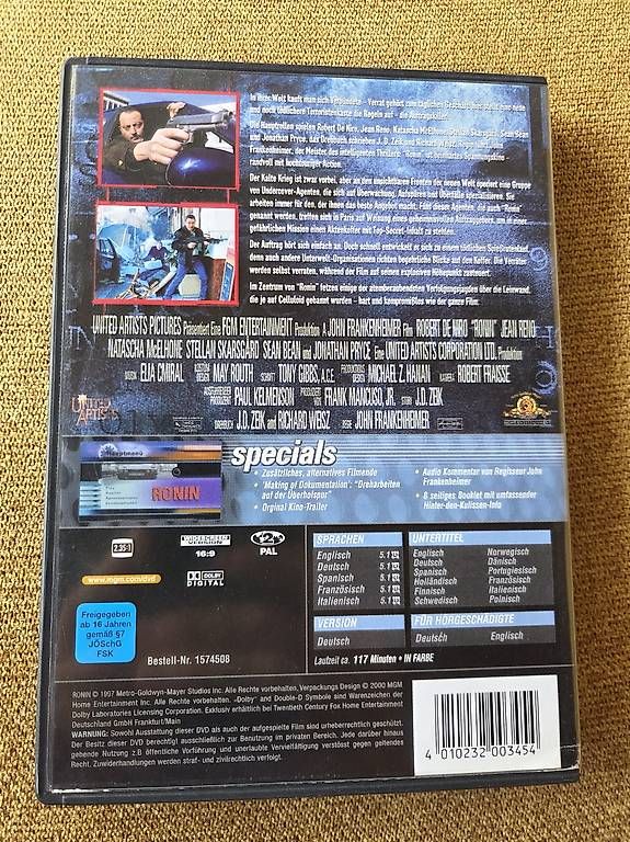 Tous les DVDs: Ronin – D'occasion à Lauerz par betsan666 1