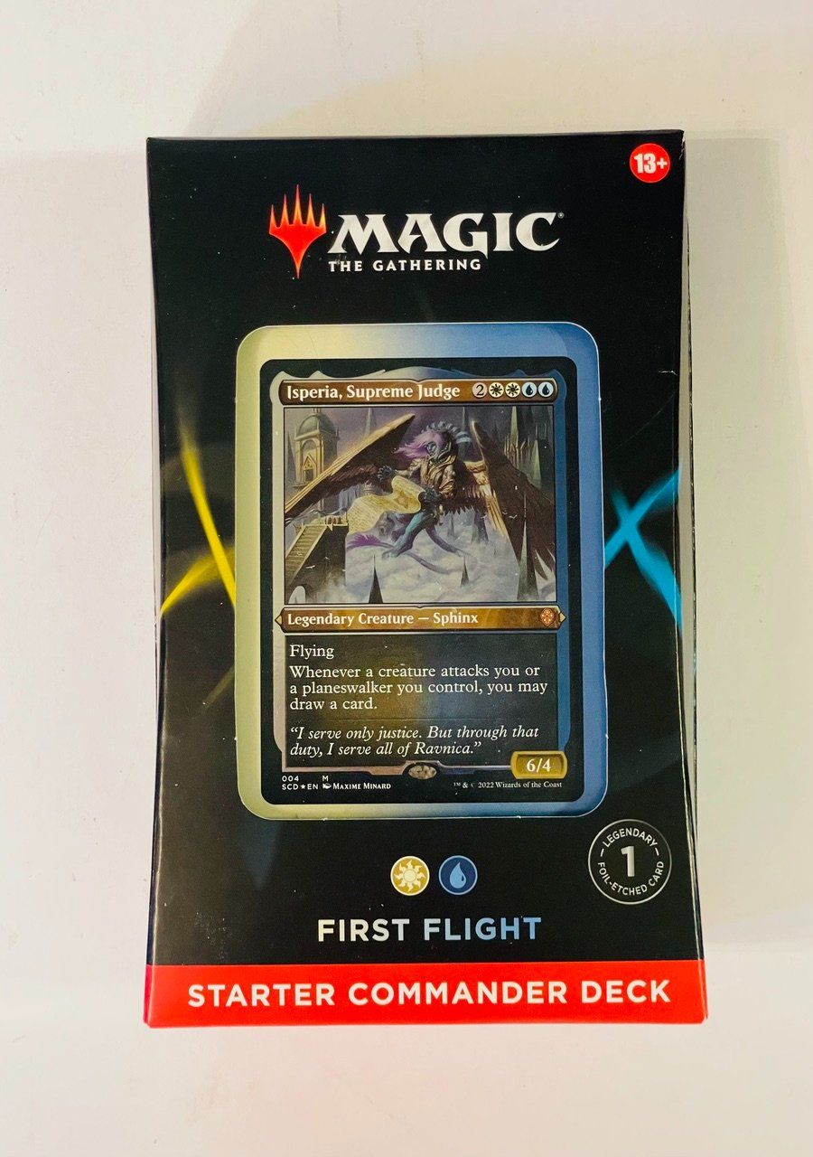 Magic The Gathering Carte collezionabili: Magic the Gathering First Flight Starter Commander Deck OVP – Nuovo (secondo la descrizione) da Duggingen venduto da nad_6yzh