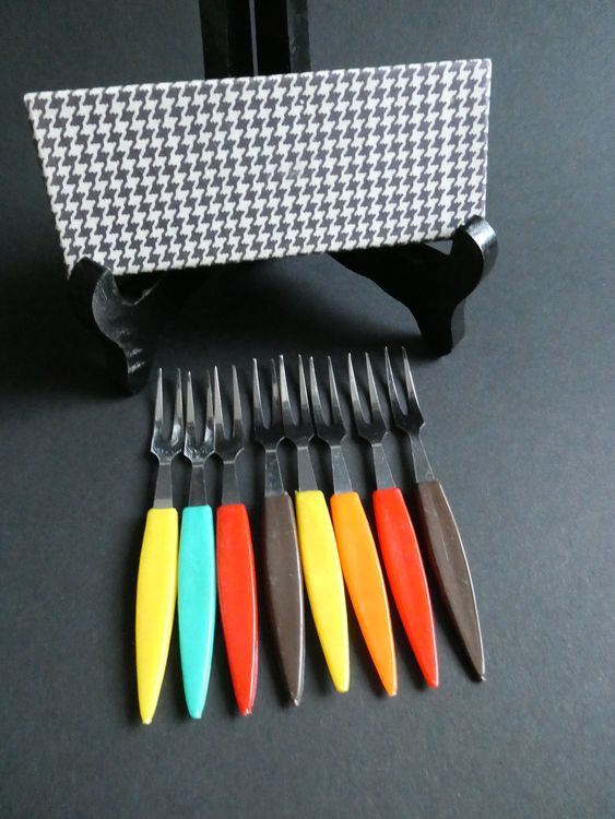 100 Bambus Cocktail-Gabeln 8.9 Cm - Mini-Gabeln Für Vorspeisen, Charcuterie & Obstspieße
