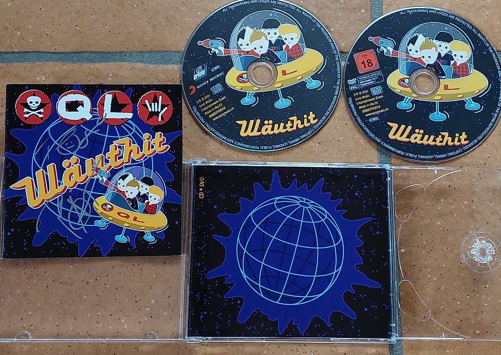 CD: Hand-Signierte CD + DVD von QL – Usato da Utzenstorf venduto da Waldi66 2