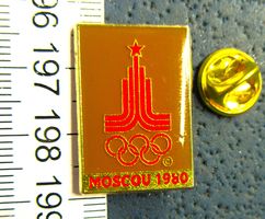 OLYMPIA PIN 1980 MOSCOU