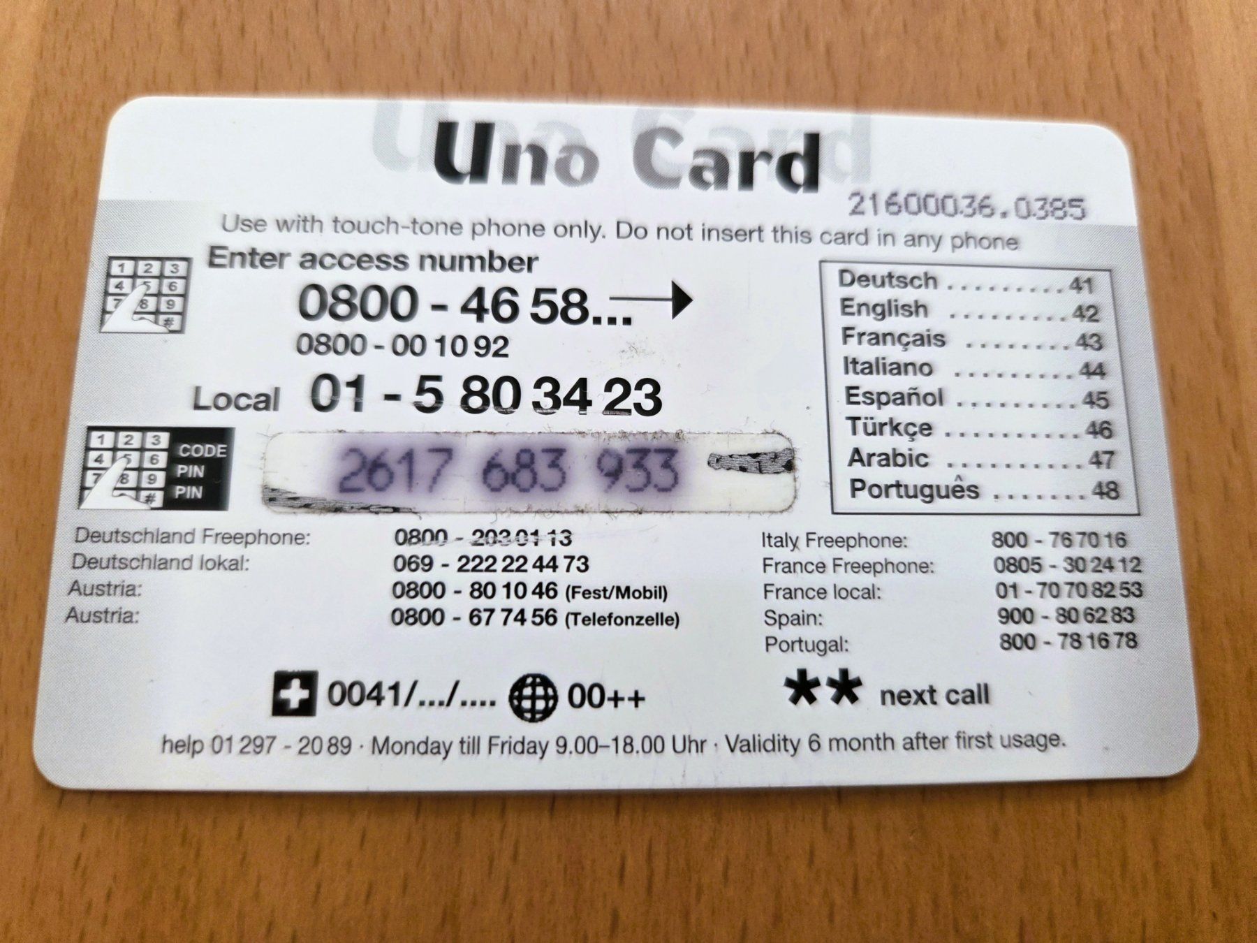 Schede telefoniche: PREPAID - SCHWEIZ – Usato da Brüttisellen venduto da Nighttrain 1